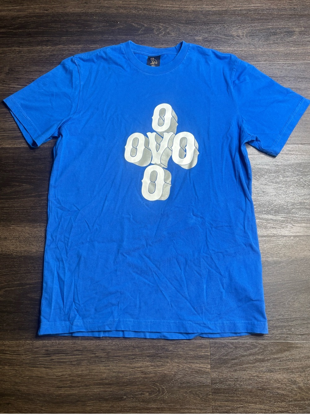 OVO Octobers Very Own Drake 'OVO Cross-Section' Graphic Logo Tee Men's S Blue